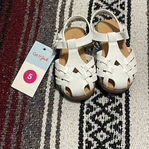Cat & Jack Kids White Sandals